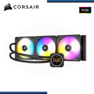 CORSAIR ICUE H170i ELITE LCD RGB BLACK REFRIGERACION LIQUIDO AMD/INTEL (PN:CW-9060063-WW)