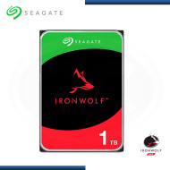 DISCO DURO 1TB SEAGATE IRONWOLF NAS FORMATO 3.5" (PN:ST1000VN008)