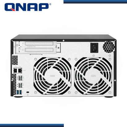 ALMACENAMIENTO NAS QNAP TS-832PX ARM CORTEX-A57 8 BAHÍAS/MEMORIA 4GB RAM (EXPANDIBLE HASTA 16GB) 2 PUERTOS SFP+ 10GbE