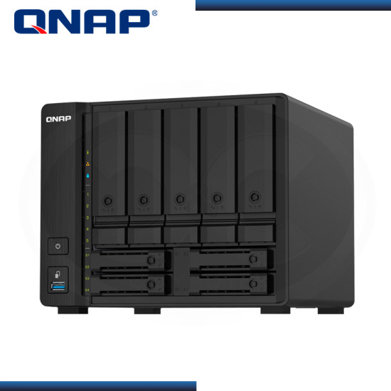 ALMACENAMIENTO NAS QNAP TS-932PX ARM CORTEX-A57/ 9 BAHÍAS (5 SATA 3.5"+ 4 SATA 2.5")/4GB (EXPANDIBLE 16GB) 2 PUERTOS SFP+ 10GbE