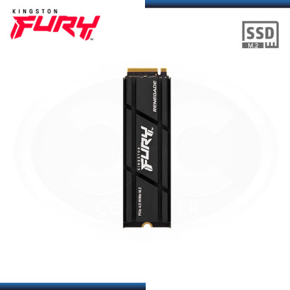 SSD 500GB KINGSTON FURY RENEGADE NVMe M.2 2280 Pcie 4.0 CON DISIPADOR (PN:SFYRSK/500G)