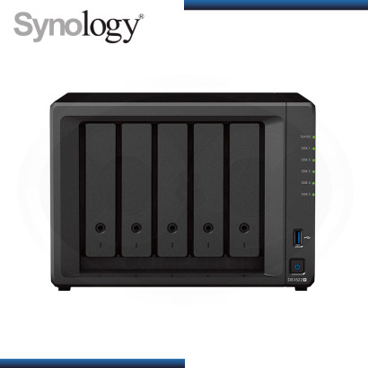 ALMACENAMIENTO NAS SYNOLOGY DISKSTATION DS1522+ CPU RYZEN R1600/5 BAHIAS/8GB RAM (PN:DS1522+)