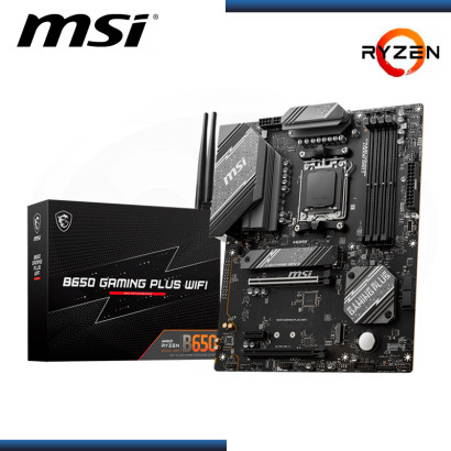 PLACA MSI B650 GAMING PLUS WI-FI AMD RYZEN AM5 DDR5 (PN:911-7E26-008)