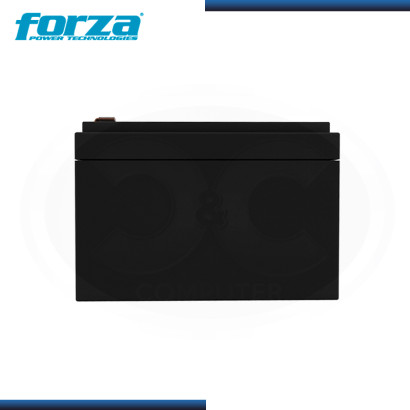 BATERIA FORZA FUB-1270 SELLADA RECARGABLE BLACK 12V/7.0AH (PN:BT310FOR01)