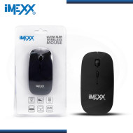 MOUSE IMEXX ULTRA SLIM BLACK WIRELESS (PN:IME-26302)