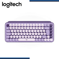 TECLADO LOGITECH POP KEYS COSMOS LAVENDER LILAC MULTI-DEVICE MECANICO WIRELESS (PN:920-011519)