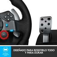 LOGITECH G G29 RACING WHEEL BLACK TIMON CON PEDAL COMPATIBLE PC/PS4/ PS5 (PN:941-000111)