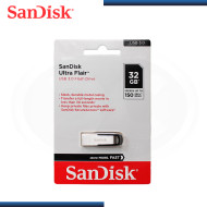 MEMORIA USB 32GB SANDISK METAL ULTRA FLAIR V 3.0 (PN:SDCZ73-032G-G46)