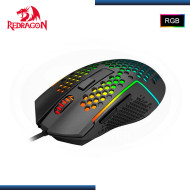 MOUSE REDRAGON REAPING M987-K BLACK RGB 12,400 DPI USB