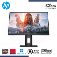 DESKTOP HP GAMING VICTUS TG02-0013LAM RX 6400 4GB/AMD RYZEN 5 5600G/8GB DDR4/SSD 512GB/W11 + MONITOR HP 24" X24IH