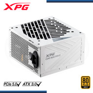 FUENTE XPG CORE REACTOR II 850W 80 PLUS GOLD FULL MODULAR WHITE (PN:75261344)