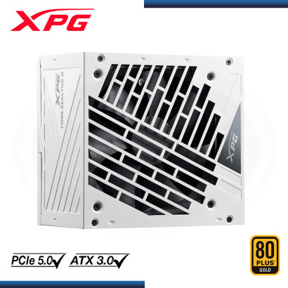 FUENTE XPG CORE REACTOR II 850W 80 PLUS GOLD FULL MODULAR WHITE (PN:75261344)