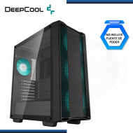 CASE DEEPCOOL CC560 V2 BLACK SIN FUENTE VIDRIO TEMPLADO USB 3.0/USB 2.0 (PN:R-CC560-BKGAA4-G-2)