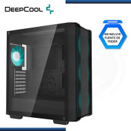 CASE DEEPCOOL CC560 V2 BLACK SIN FUENTE VIDRIO TEMPLADO USB 3.0/USB 2.0 (PN:R-CC560-BKGAA4-G-2)