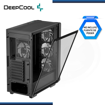 CASE DEEPCOOL CC560 V2 BLACK SIN FUENTE VIDRIO TEMPLADO USB 3.0/USB 2.0 (PN:R-CC560-BKGAA4-G-2)