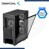 CASE DEEPCOOL CC560 V2 BLACK SIN FUENTE VIDRIO TEMPLADO USB 3.0/USB 2.0 (PN:R-CC560-BKGAA4-G-2)