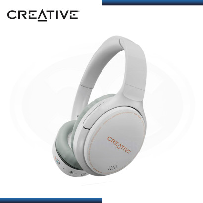 AUDIFONO CREATIVE ZEN HYBRID WHITE WIRELESS CANCELACIÓN DE RUIDO CON MICROFONO (PN:51EF1010AA000)