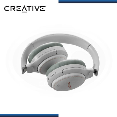 AUDIFONO CREATIVE ZEN HYBRID WHITE WIRELESS CANCELACIÓN DE RUIDO CON MICROFONO (PN:51EF1010AA000)