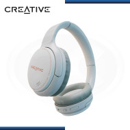 AUDIFONO CREATIVE ZEN HYBRID WHITE WIRELESS CANCELACIÓN DE RUIDO CON MICROFONO (PN:51EF1010AA000)