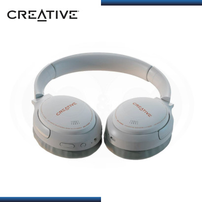 AUDIFONO CREATIVE ZEN HYBRID WHITE WIRELESS CANCELACIÓN DE RUIDO CON MICROFONO (PN:51EF1010AA000)