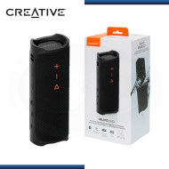 PARLANTE CREATIVE MUVO GO PORTATIL BLACK (20W) CONECTIVIDAD BLUETOOTH 5.3 IP7X (PN:51MF8405AA000)