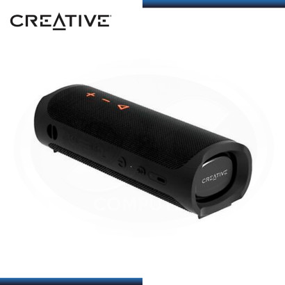 PARLANTE CREATIVE MUVO GO PORTATIL BLACK (20W) CONECTIVIDAD BLUETOOTH 5.3 IP7X (PN:51MF8405AA000)