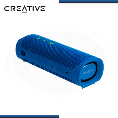 PARLANTE CREATIVE MUVO GO PORTATIL BLUE (20W) CONECTIVIDAD BLUETOOTH 5.3 IP7X (PN:51MF8405AA001)