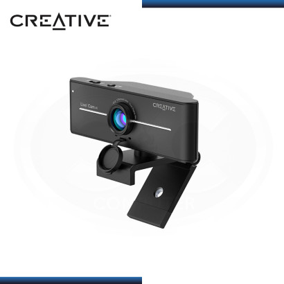 WEBCAM CREATIVE LIVE! CAM SYNC 4K UHD BLACK 1080p CONECTIVIDAD USB (PN:73VF092000000)