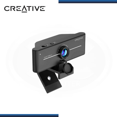 WEBCAM CREATIVE LIVE! CAM SYNC 4K UHD BLACK 1080p CONECTIVIDAD USB (PN:73VF092000000)