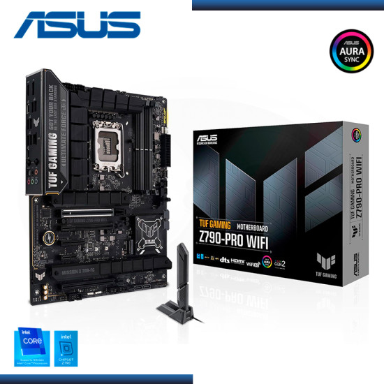 PLACA ASUS TUF GAMING Z790-PRO WI-FI 6E DDR5 LGA 1700 (PN:90MB1FJ0-MVAAY0)