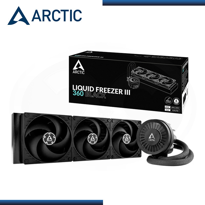 ARCTIC LIQUID FREEZER III 360 BLACK REFRIGERACION LIQUIDO AMD/INTEL (PN:ACFRE00136A)