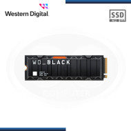 SSD 1TB WD BLACK SN850X M.2 2280 NVMe PCIe Gen4 CON DISIPADOR (PN:WDS100T2XHE-00BCA0)