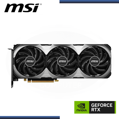 MSI GEFORCE RTX 4060Ti 16GB GDDR6 128BITS OC VENTUS 3X (PN:912-V517-093)