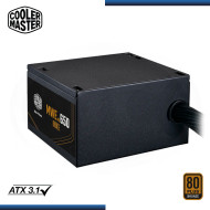 FUENTE COOLER MASTER MWE 650W V3 80 PLUS BRONZE BLACK (PN:MPE-6501-ACAAW-3BUS)