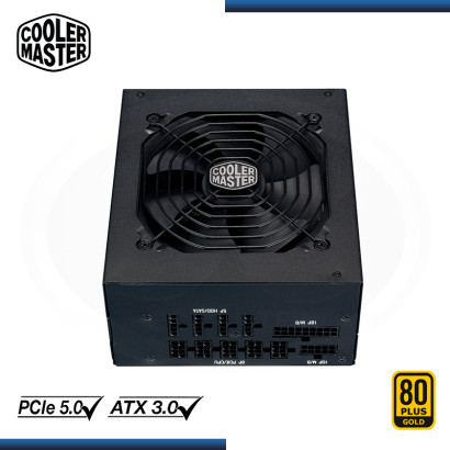 FUENTE COOLER MASTER MWE 750W V2 80 PLUS GOLD FULL MODULAR BLACK (PN:MPE-7501-AFAAG-3U2)