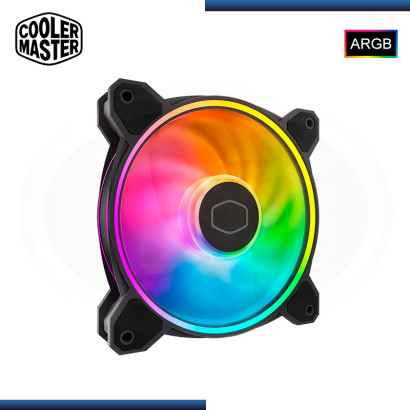 COOLER MASTER MASTERFAN MF120 HALO 2 ARGB 120MM BLACK COOLER PARA CASE (PN:MFL-B2DN-21NP2-R)