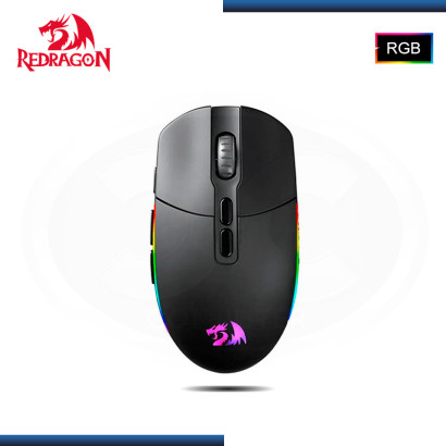 MOUSE REDRAGON INVADER PRO M719 RGB WIRELESS NEGRO 10000 DPI (PN:M719 RGB-PRO)