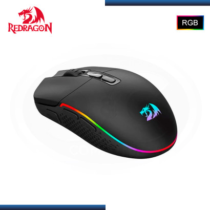 MOUSE REDRAGON INVADER PRO M719 RGB WIRELESS NEGRO 10000 DPI (PN:M719 RGB-PRO)