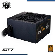 FUENTE COOLER MASTER MWE 750W V3 80 PLUS BRONZE BLACK (PN:MPE-7501-ACAAW-3BUS)