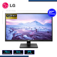 MONITOR LED 27" 27BK550Y-B 1920x1080 PARLANTES INTEGRADO HDMI DP VGA 5MS/75Hz