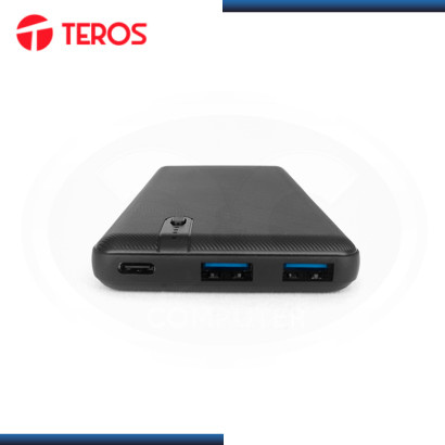 POWER BANK TEROS TE-7053N BLACK PD20W/10000MAH USB