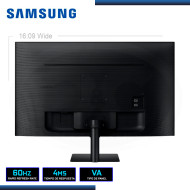 MONITOR SMART LED 32" SAMSUNG LS32DM500ELXPE M5 1920x1080 HDMI WI-FI INTEGRADO 4MS/60Hz