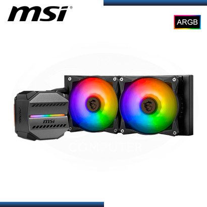 MSI MAG CORELIQUID M240 ARGB BLACK REFRIGERACION LIQUIDO AMD/INTEL (PN:306-7ZW4R14-813)