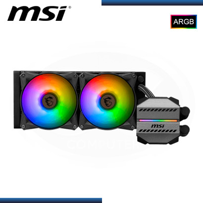 MSI MAG CORELIQUID M240 ARGB BLACK REFRIGERACION LIQUIDO AMD/INTEL (PN:306-7ZW4R14-813)