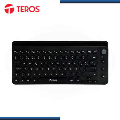 TECLADO TEROS TE-4064N BLACK WIRELESS & BLUETOOTH  80 TECLAS