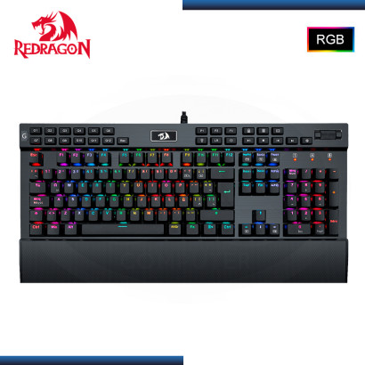 TECLADO REDRAGON YAMA K550 BLACK RGB MECANICO SWITCH PURPLE ESPAÑOL (PN:K550RGB-1-SPS)