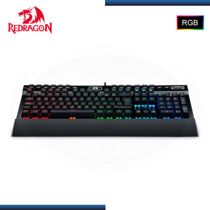 TECLADO REDRAGON YAMA K550 BLACK RGB MECANICO SWITCH PURPLE ESPAÑOL (PN:K550RGB-1-SPS)