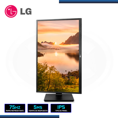 MONITOR LED 27" LG 27BK550Y-B 1920x1080 HDMI DP VGA 5MS/75Hz