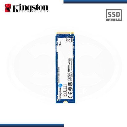 SSD 1TB KINGSTON NV3 M.2 2280 NVMe PCIe GEN4x4 (PN:SNV3S/1000G)