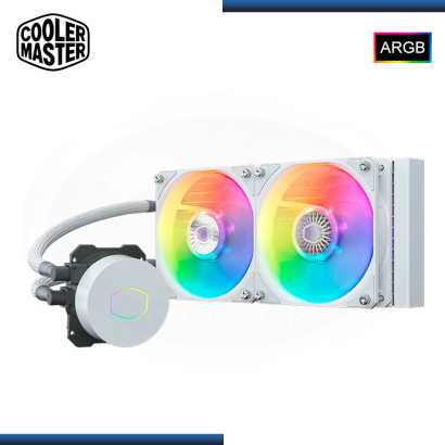 COOLER MASTER MASTERLIQUID ML240L V2 WHITE ARGB REFRIGERACIÓN LIQUIDO AMD/INTEL (PN:MLW-D24M-A18PW-RW)